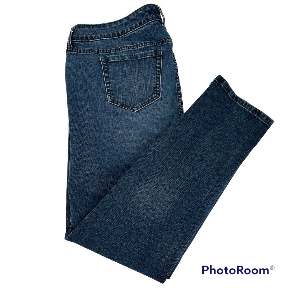TORRID Women Skinny Leg Mid Rise Dark Wash Pockets Blue Denim Jeans Woman’s 16 R